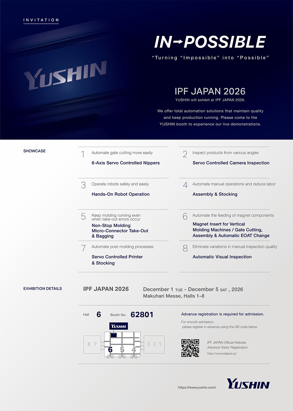 IPF Japan 2026- Exhibition contents